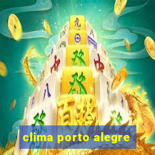 clima porto alegre